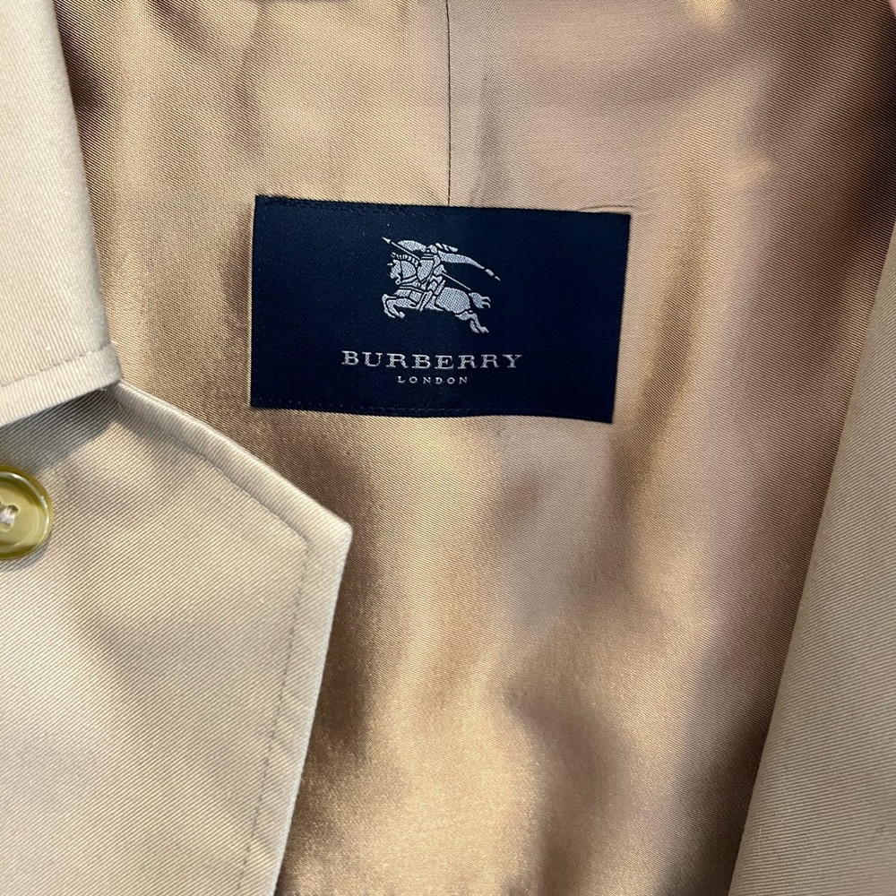 Burberry Tan Trench Coat - Picture 3 of 13